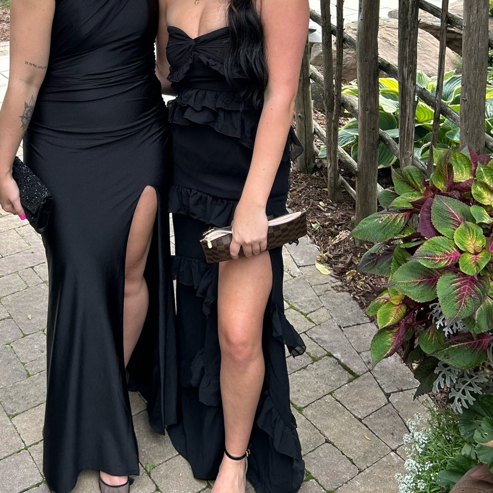 Black gown